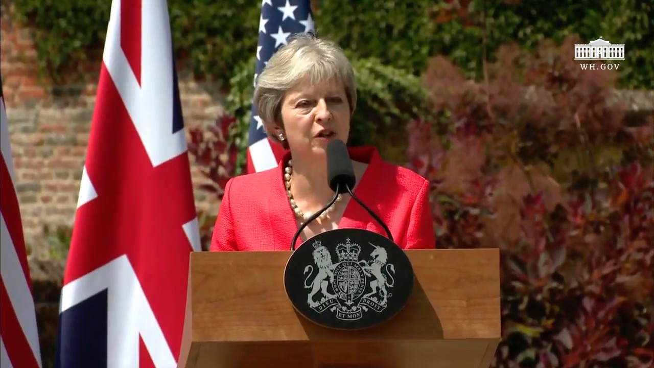 Prime Minister Theresa May Looks For Trade Partners