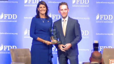 Ambassador Nikki Haley Receives A Special Award