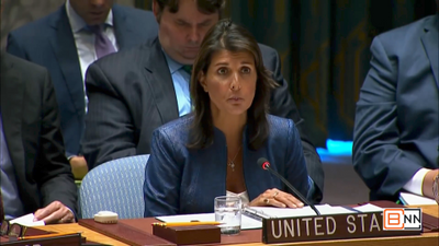 UN Ambassador Nikki Haley: Threats On National Security By Terrorists