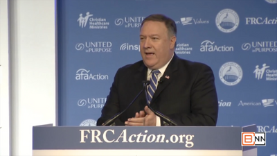 Listen To Sec of State Pompeo Talk Emotionally About The Highlight Of His Career