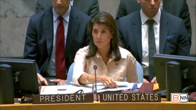 Nikki Haley Discusses Sexual Exploitation and Protecting Women In Somalia