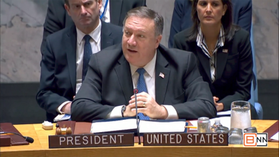 Pompeo Chairs The United Nations Security Council On The DPRK