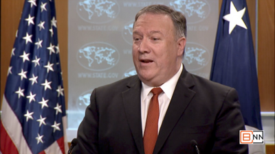 Pompeo Warns Other Ex U.S. Officials Not To Engage With Iran