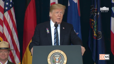 President Trump At Flight 93 Memorial For 9/11 Heroes: The Closing Remarks