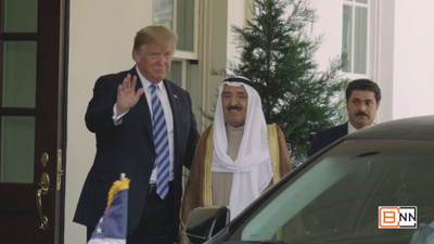 President Trump Welcomes Emir Of Kuwait To The White House