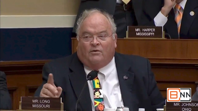 Watch Rep Billy Long Hysterically Drown Out A Protestor At Twitter Hearing