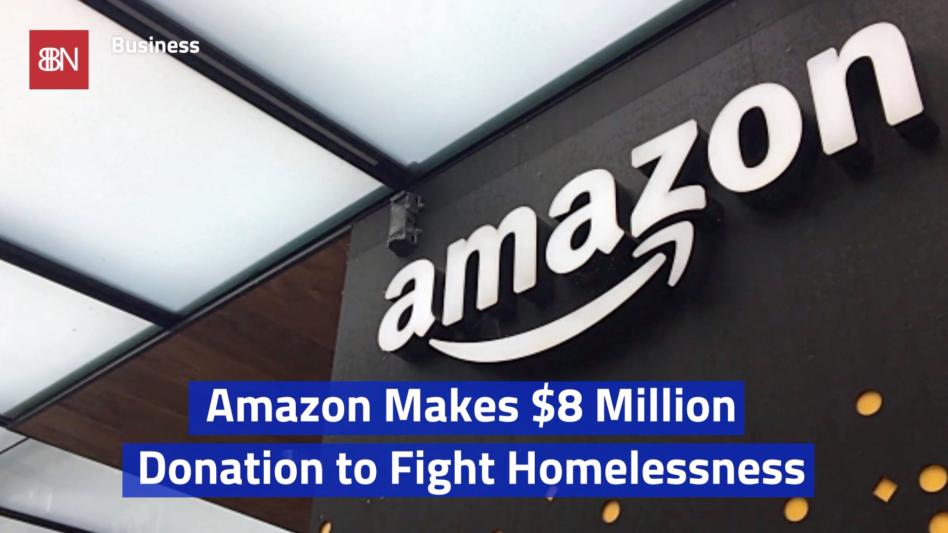 Amazon Gives Back To Homeless People