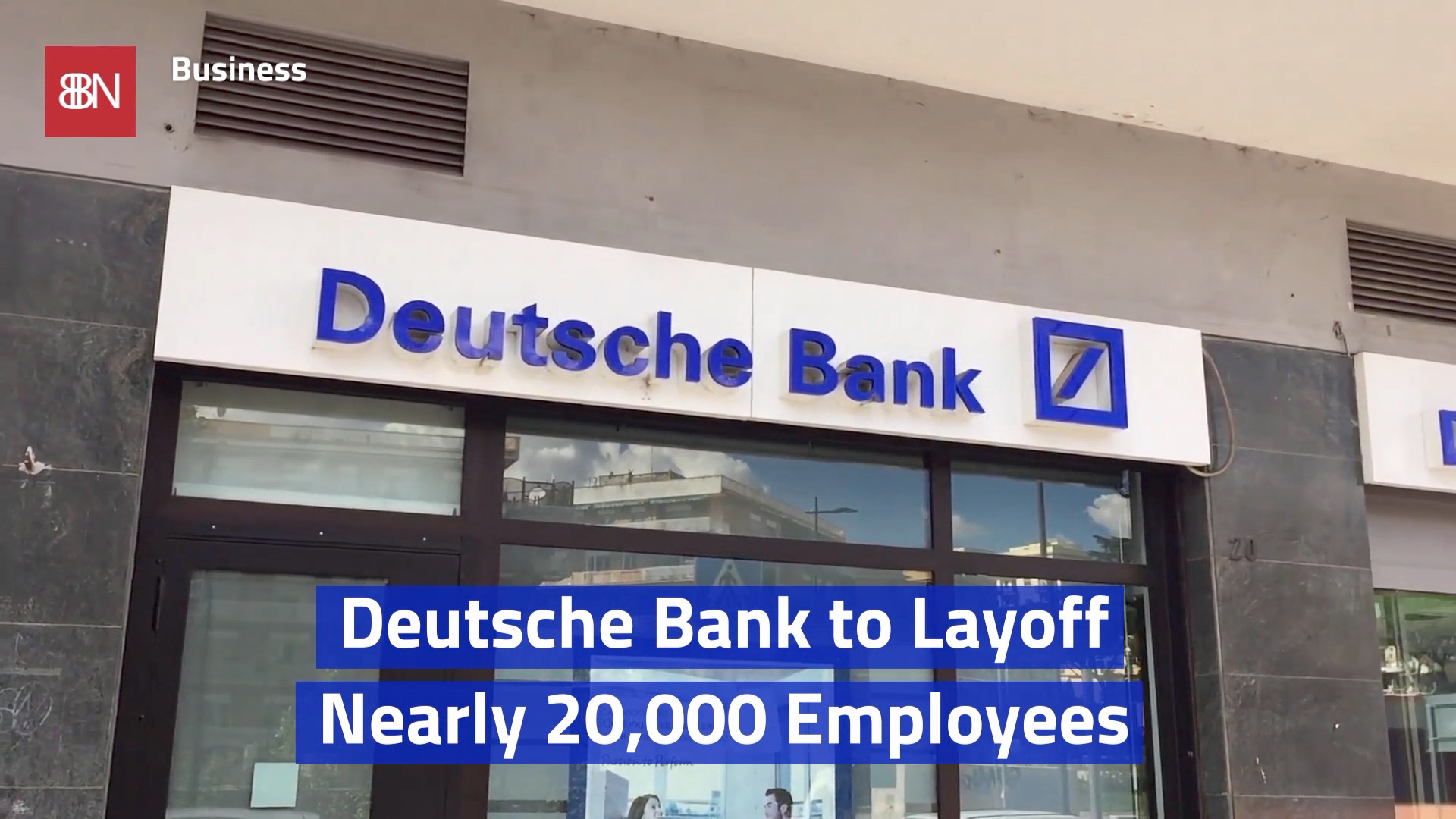 Deutsche Bank Lets Thousands Of People Go