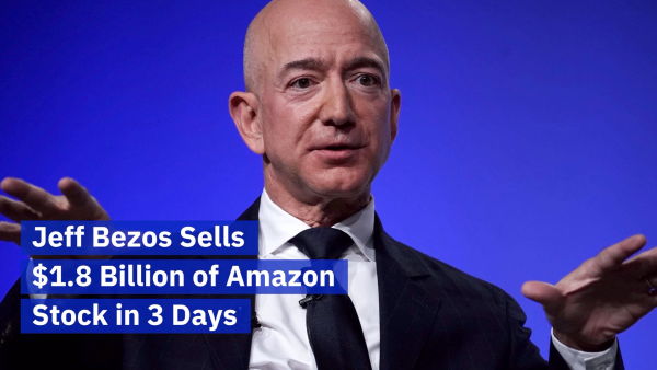 Jeff Bezos Sells Over A Billion Of His Amazon Stock