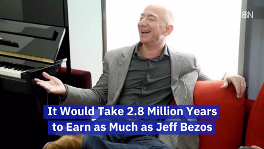 Good Luck Earning Like Jeff Bezos