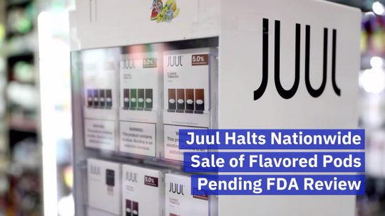 Juul Stops The Sale Of Flavored Pods For Now