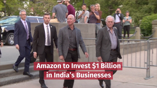 Jeff Bezos Eyes India’s Businesses