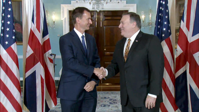 UK Secretary of State For Foreign And Commonwealth Affairs Jeremy Hunt