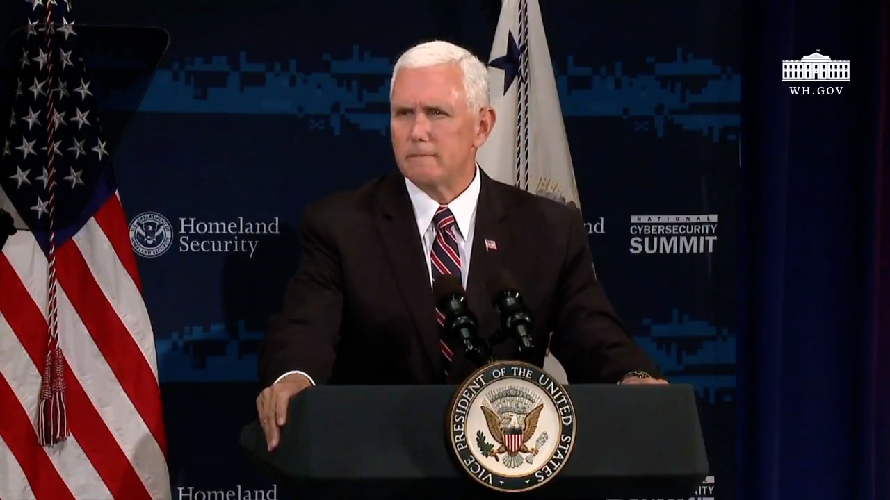VP Pence: “Cyber Attacks Cost Us 109 Billion A Year”