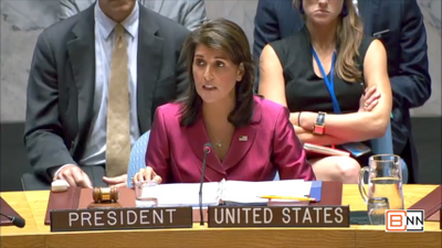 Ambassador Nikki Haley Reports On The Middle East Crisis
