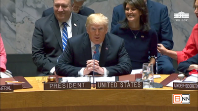 President Trump Chairs The UN Security Council Meeting