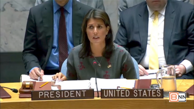 UN Ambassador Nikki Haley On Chemical Weapons In Syria