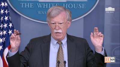 John Bolton: “Palestine Is Not A State And Doesn’t Meet The Criteria For A State”