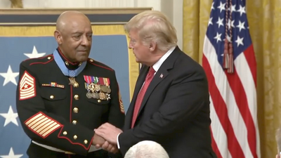Trump Honors A Hero “Bigger Than Life And Beyond The Reach Of Death”
