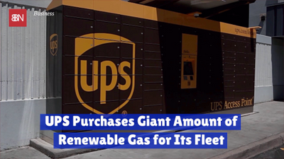 UPS Buys Into Renewable Energy