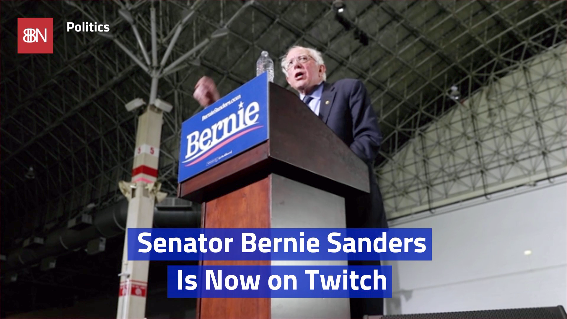 Bernie Sanders Appeals To The Gamers On Twitch