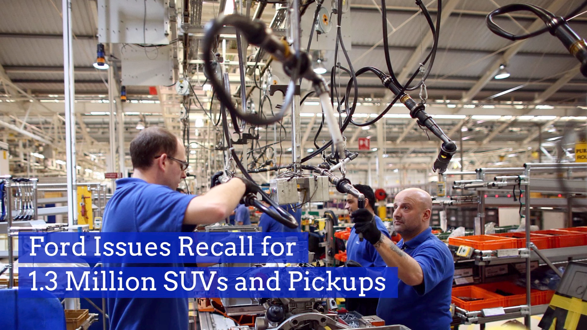 Ford Recalls A Lot Of Vehicles
