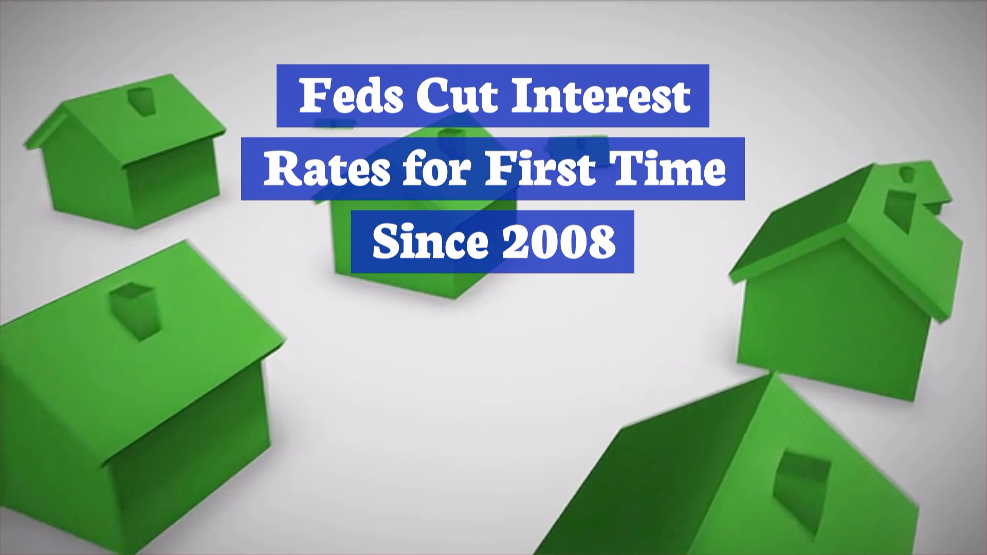 The Federal Reserve Cuts Interest Rates