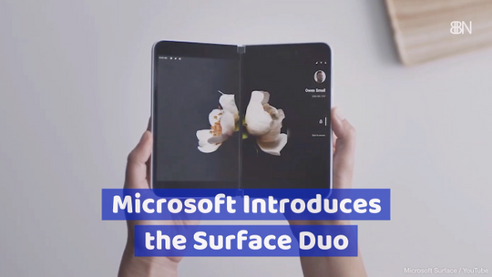 Microsoft Gets In The Folding Phone Game