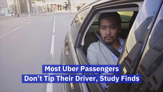 People Aren’t Tipping Uber Drivers