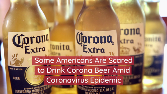 Corona Beer Suffers From Coronavirus